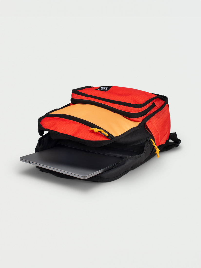 Hardbound Backpack - Black Red