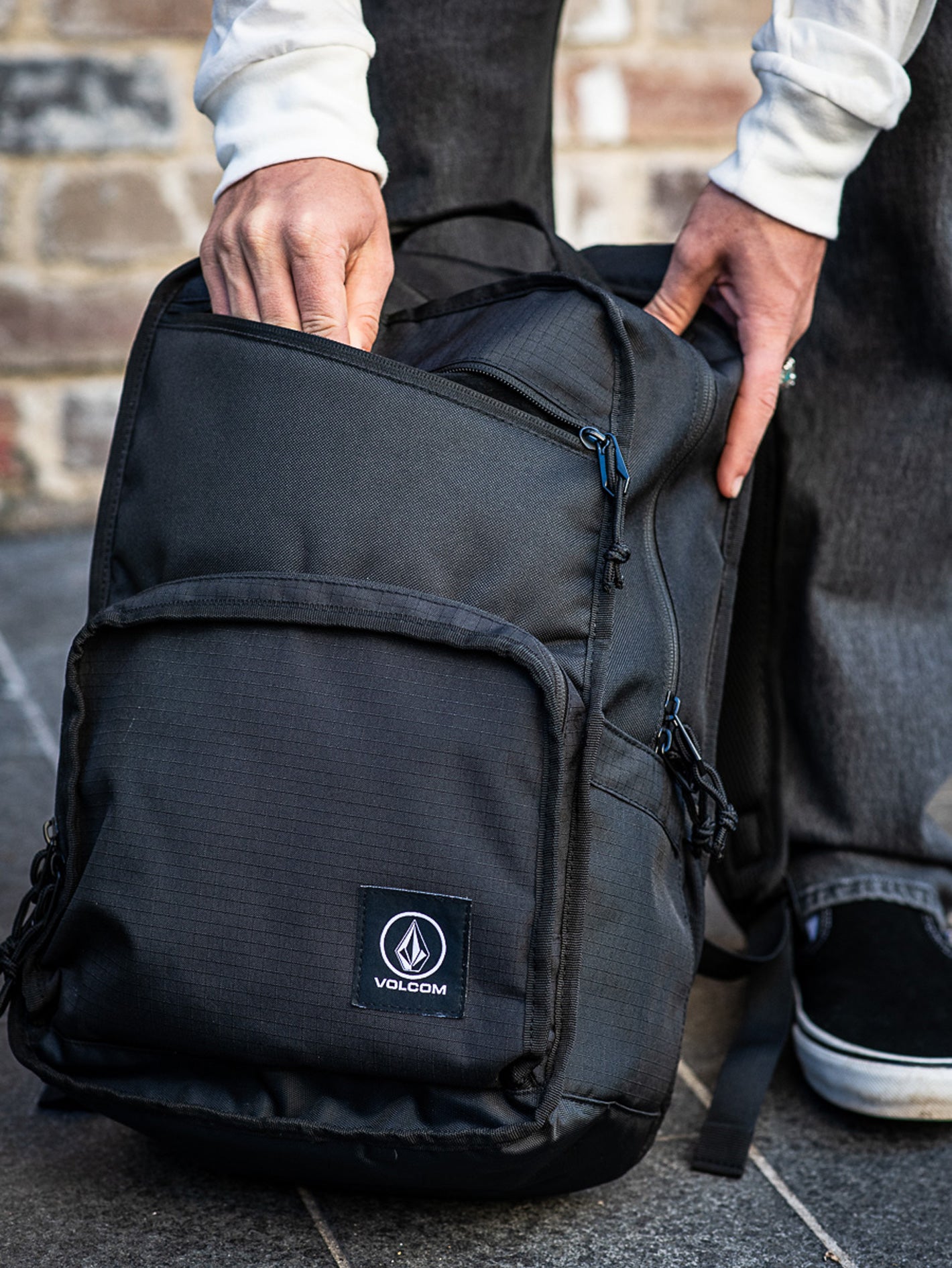 Hardbound Backpack Black Volcom