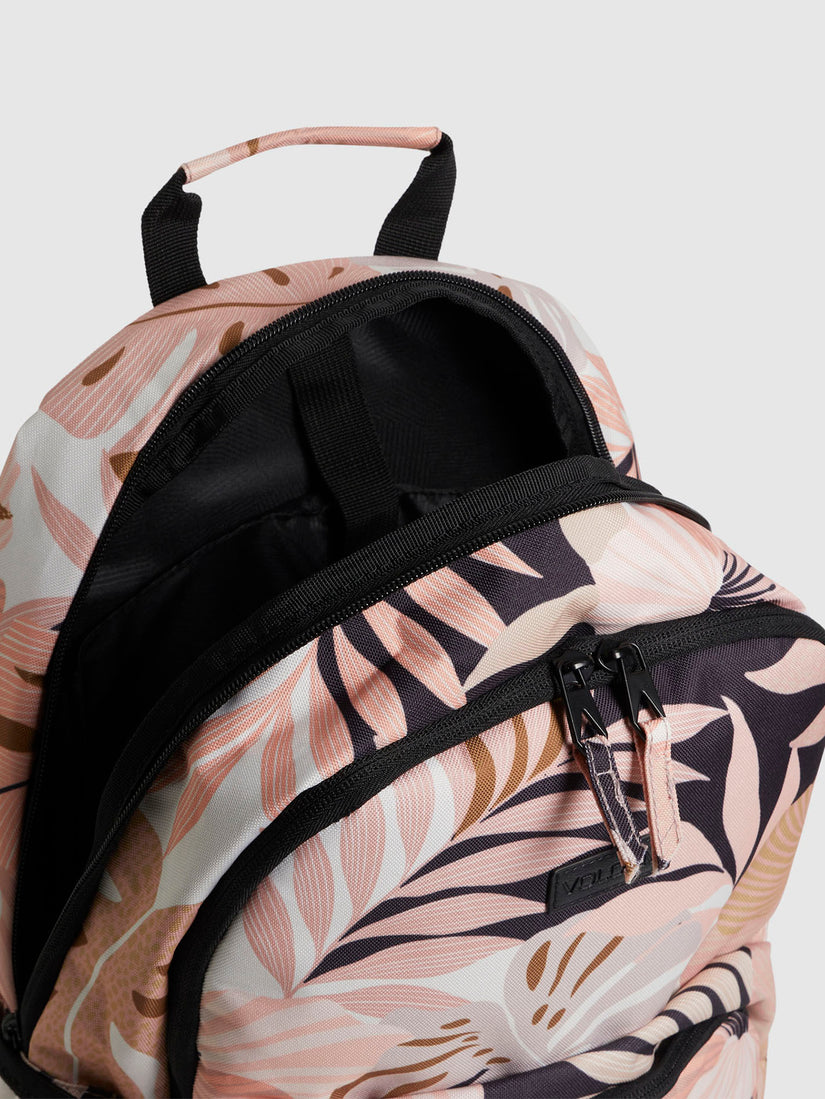 Upperclass Backpack - Peach Black