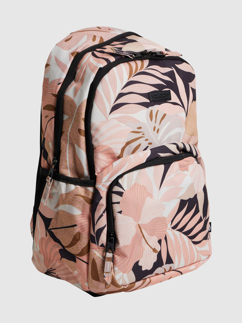 Upperclass Backpack - Peach Black