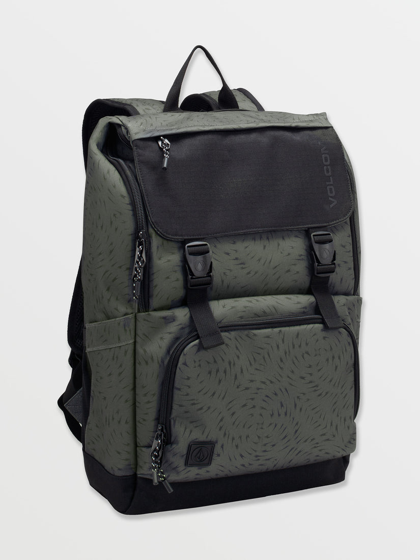 Charter Fold-Over Backpack - Squadron Green