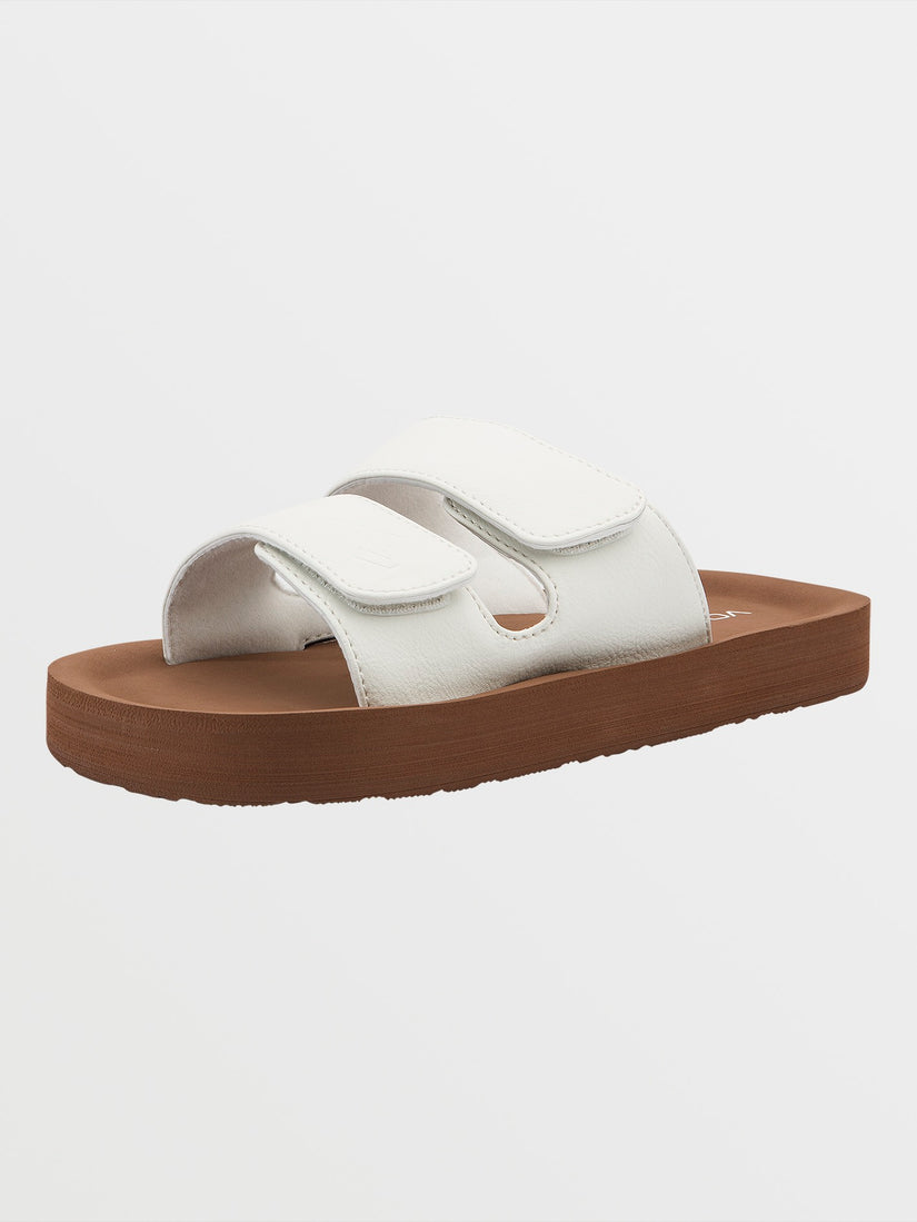 Womens Volcom Squared Sandal - White