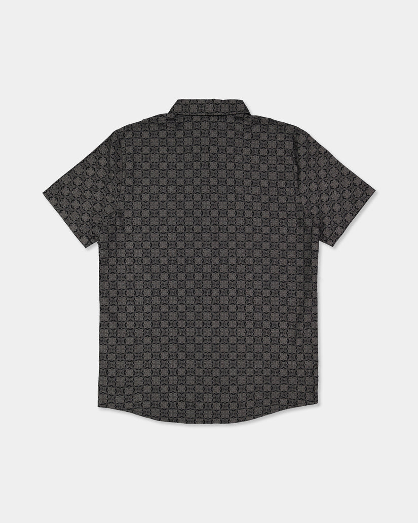 Warbler Short Sleeve Woven Shirt - Black Combo