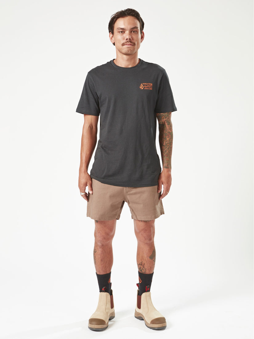 Volcom Workwear Bevel Work Short 15" - Brindle