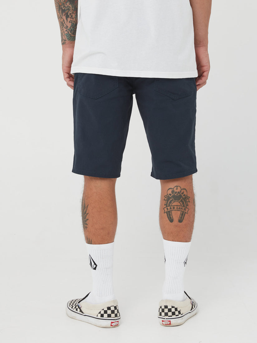 V Solver Light Weight Short - Navy (A09118G0_NVY) [B]