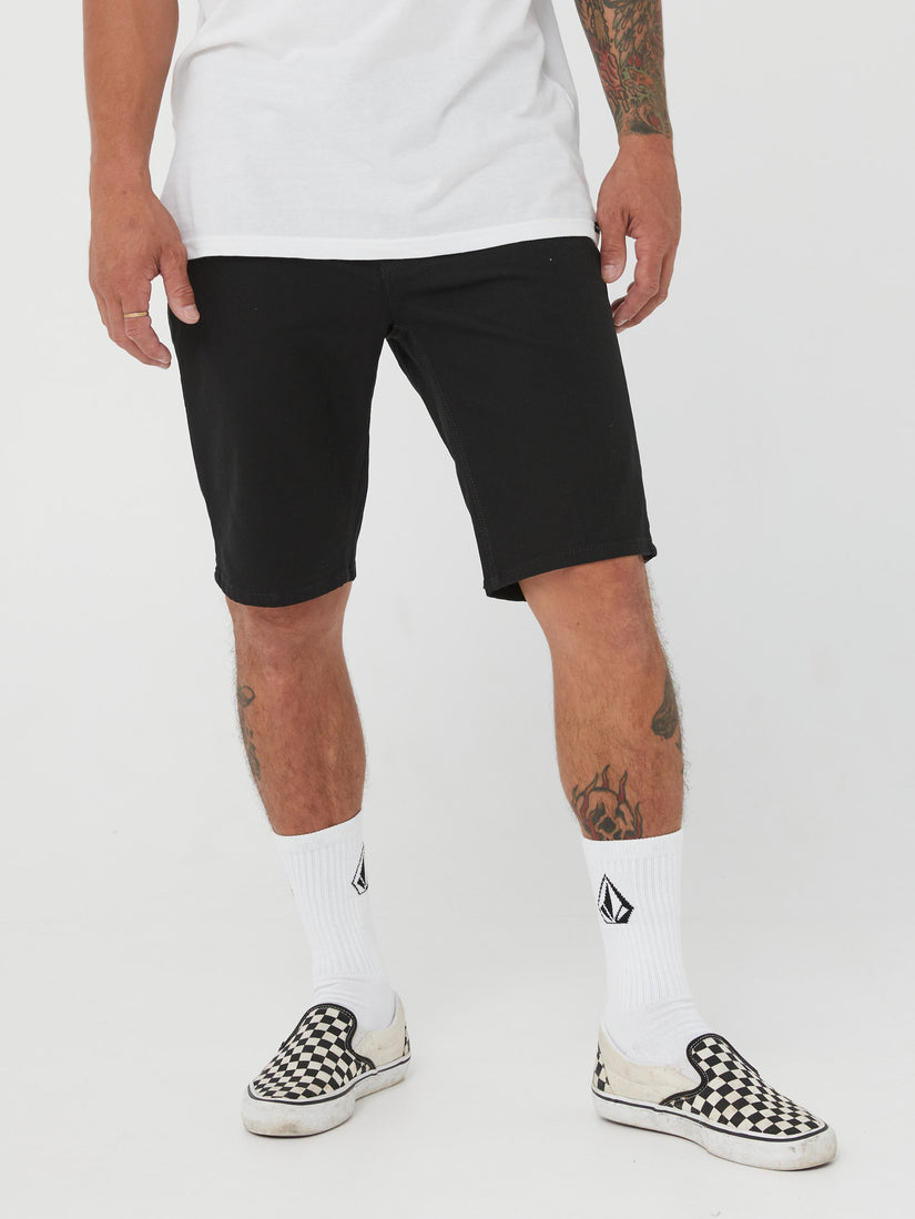 V Vorta Twill Short - Black (A09316G3_BLK) [F]