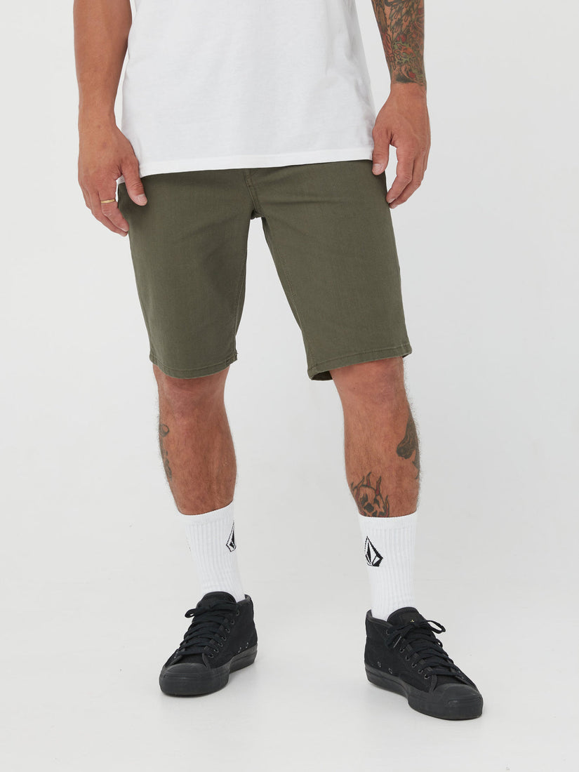 V Vorta Twill Short - Military (A09316G3_MIL) [F]