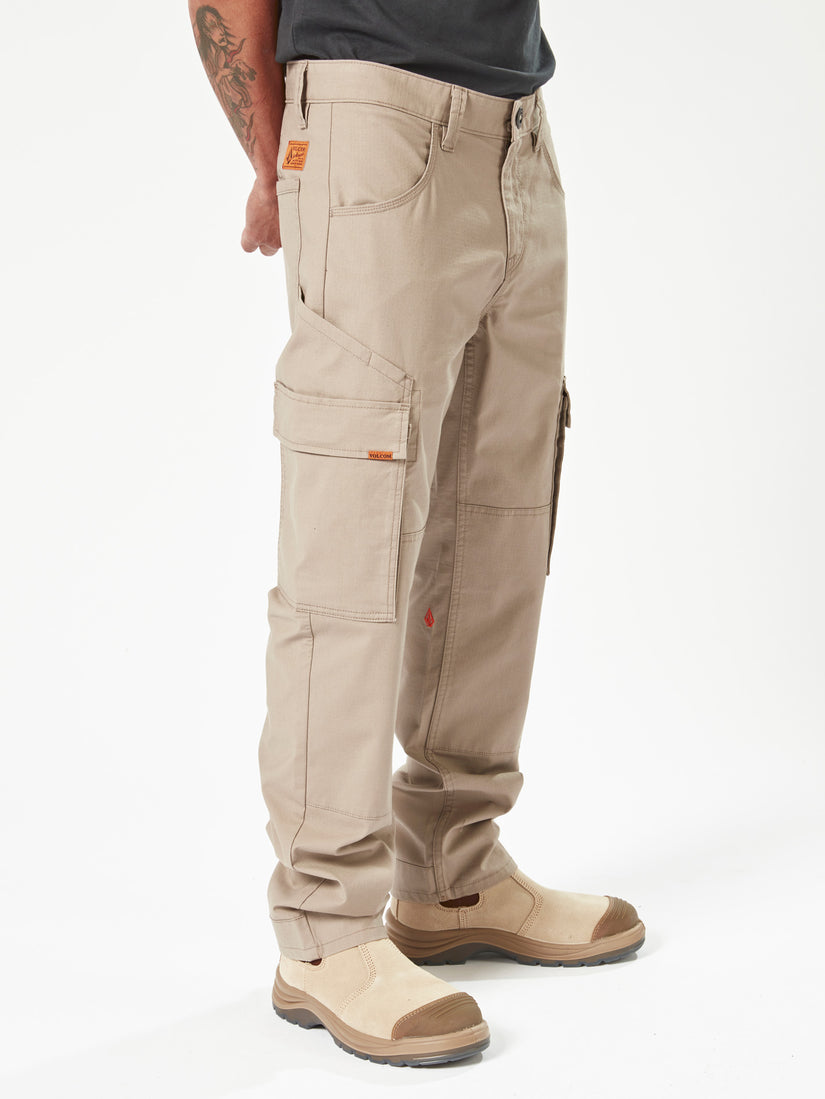 Volcom Workwear Meter Light Work Pant - Brindle