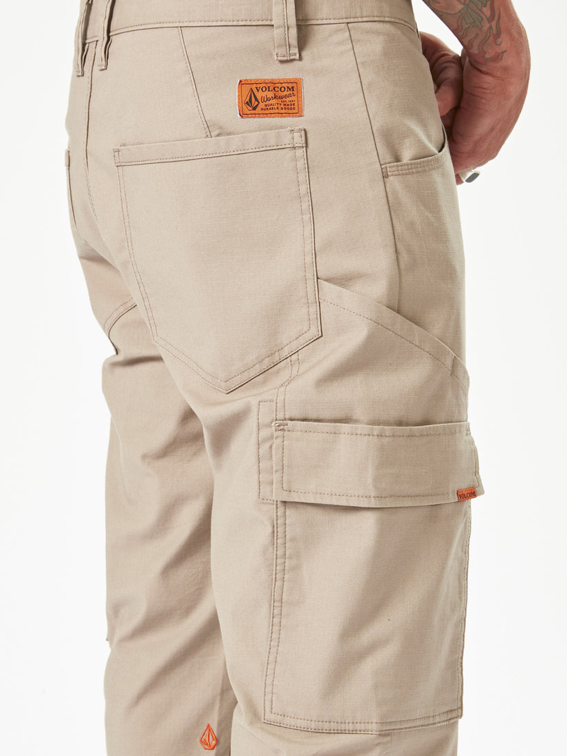 Volcom Workwear Meter Light Work Pant - Brindle