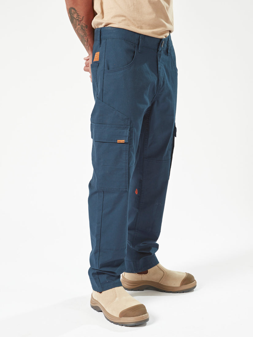 Volcom Workwear Meter Light Work Pant - Navy