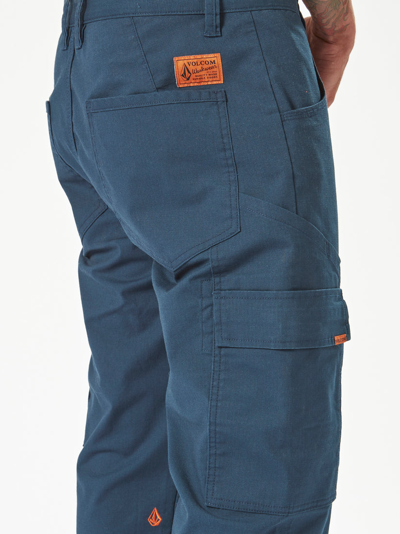 Volcom Workwear Meter Light Work Pant - Navy