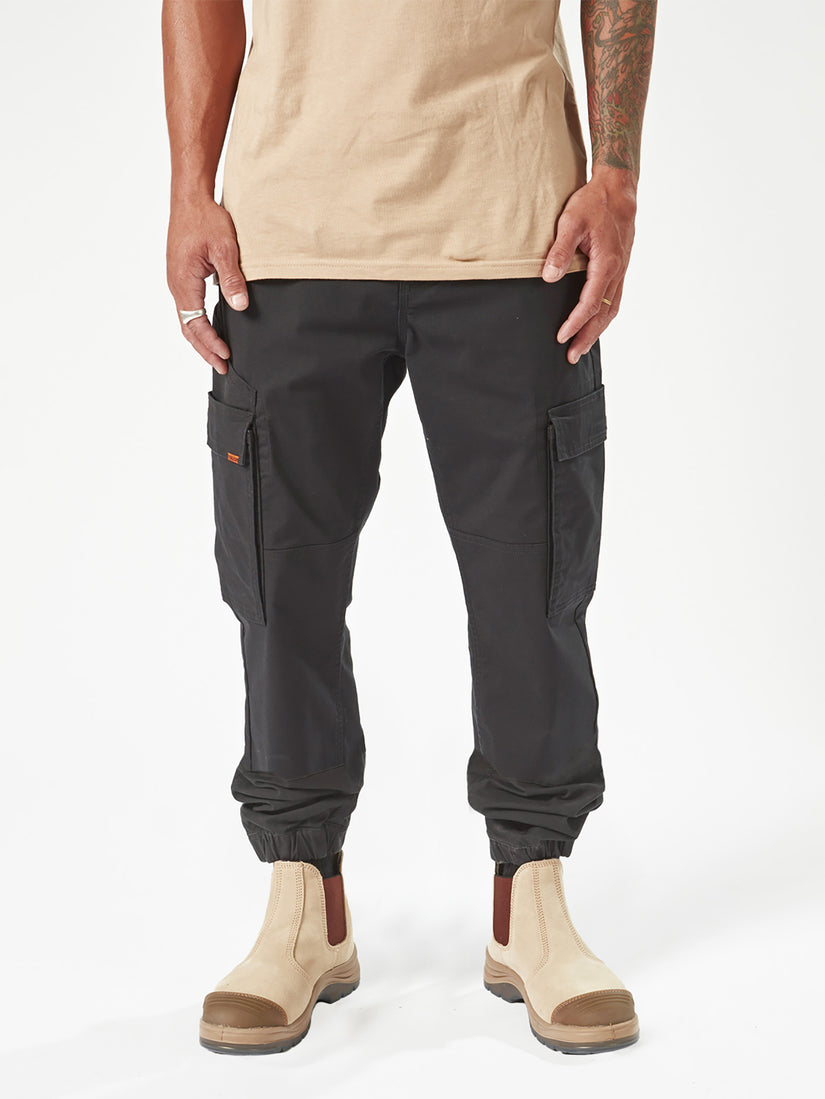 Volcom Workwear Meter Light Cuffed Pant - Black