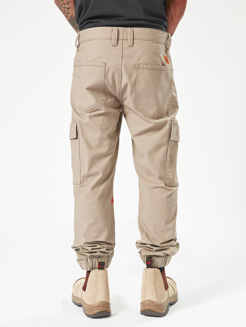 Volcom Workwear Meter Light Cuffed Pant - Brindle