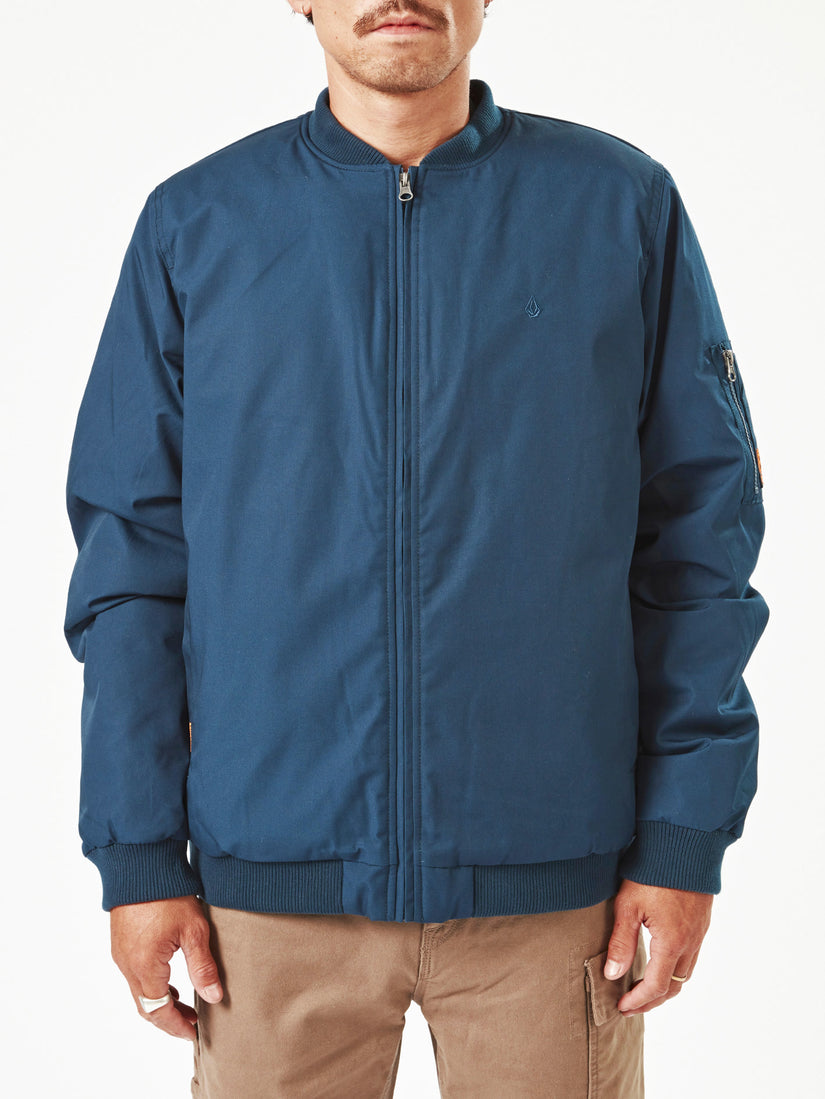 Volcom Workwear Mens Jacket - Navy (A1702000_NVY) [F]