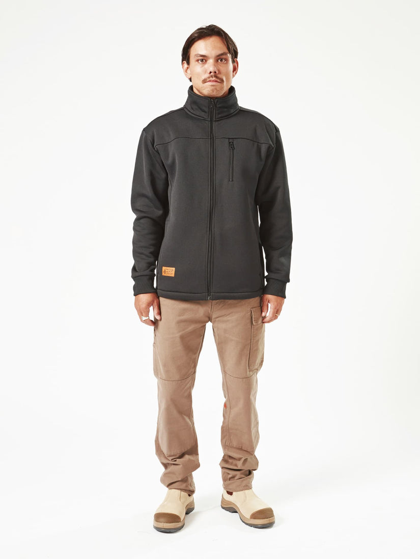 Volcom Workwear Bonded Fleece Jacket - Black