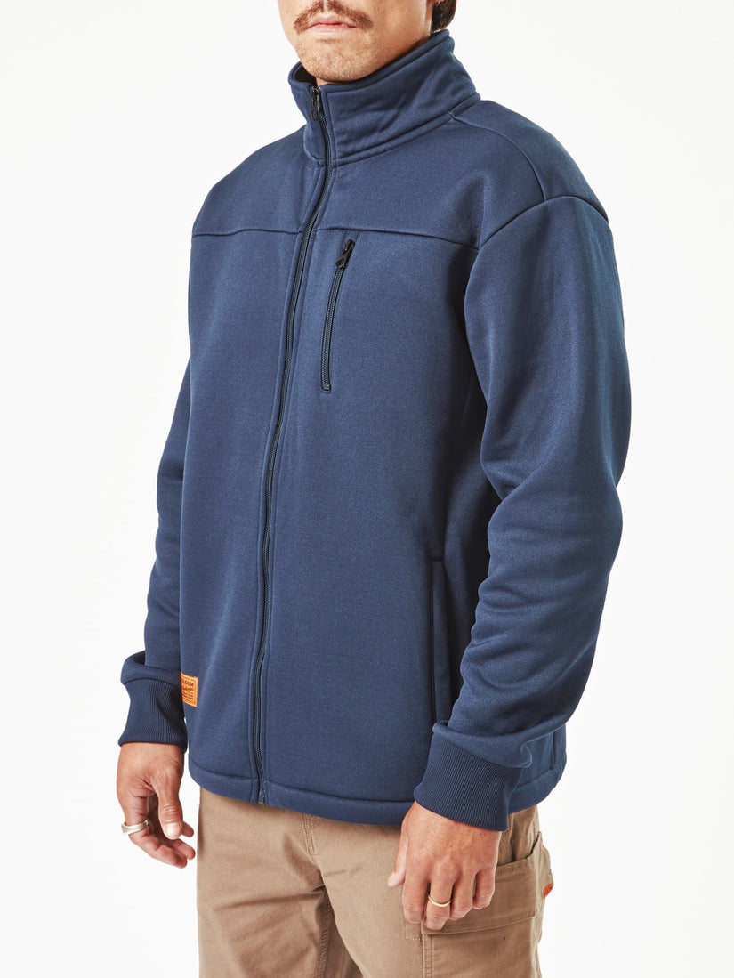 Volcom Workwear Bonded Fleece Jacket - Navy