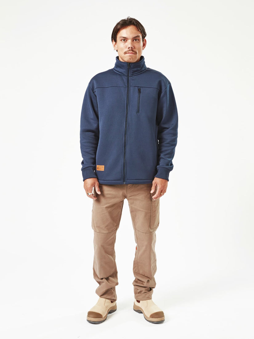 Volcom Workwear Bonded Fleece Jacket - Navy