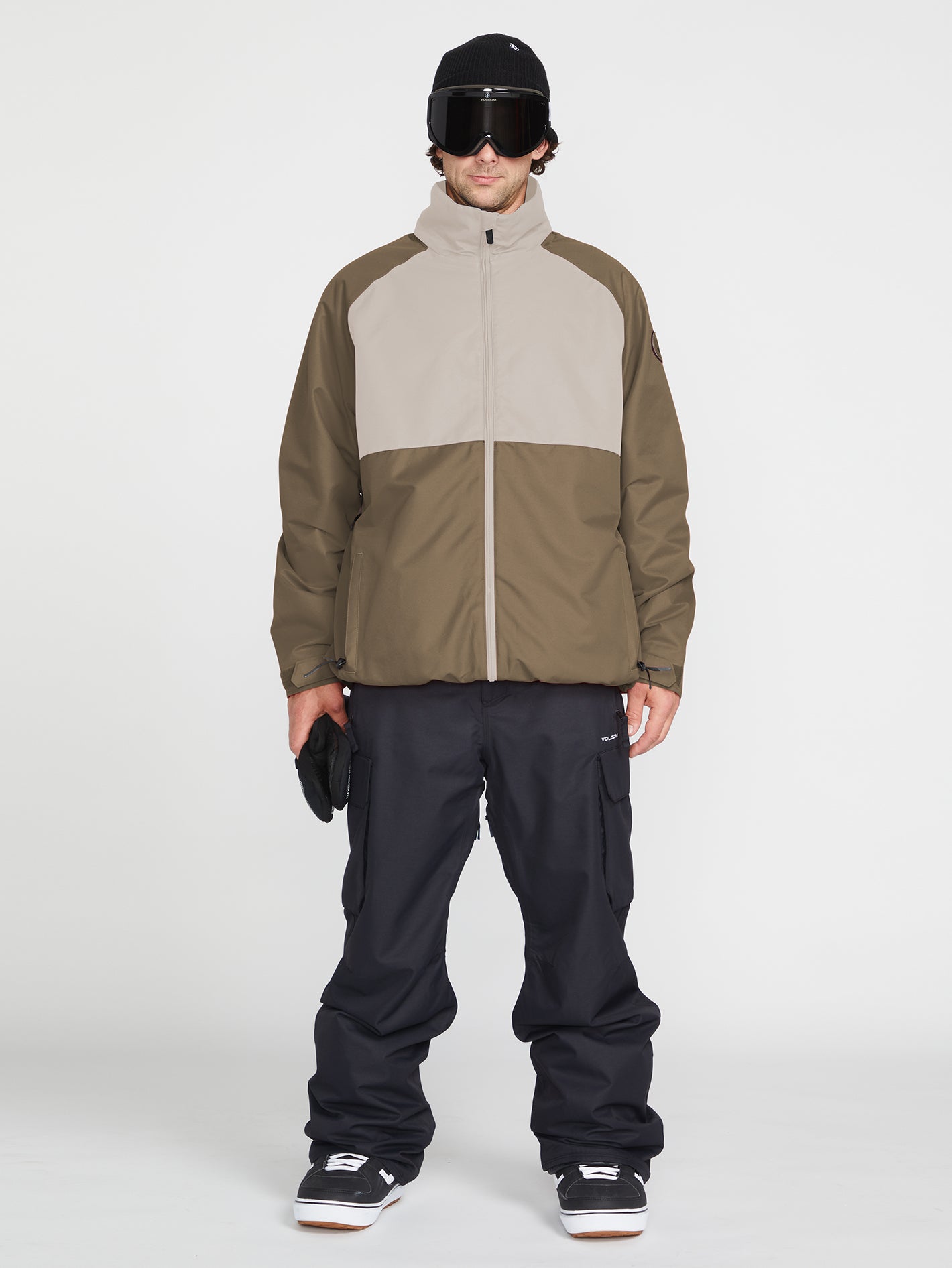 Mens 2836 Insulated Jacket - Dark Teak (2022) | Volcom