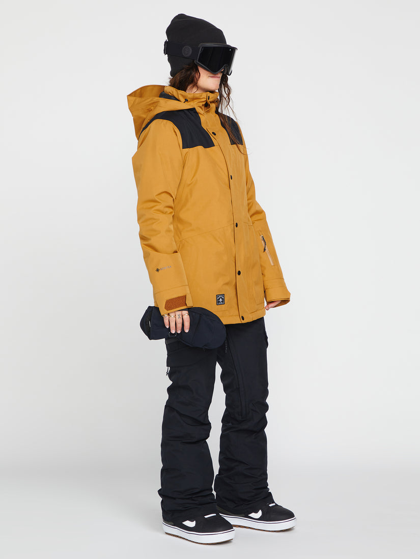 Womens Ell Insulated Gore-Tex Jacket - Caramel (H0452302_CRL) [F]