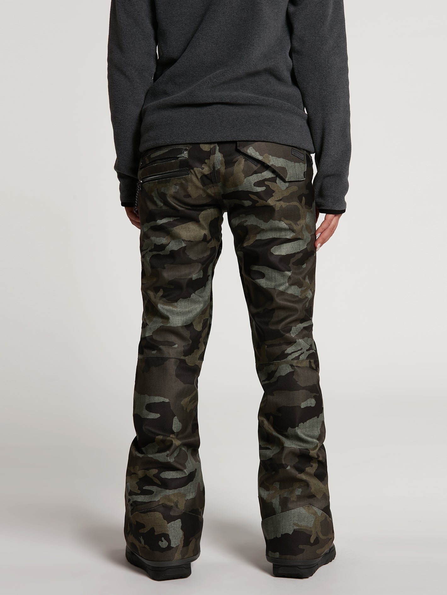 Womens camo snowboard fashion pants