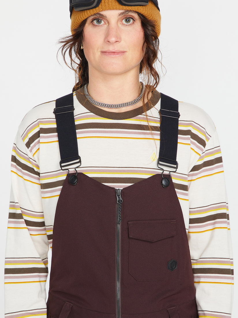 Womens Swift Bib Overall - Black Plum (H1352311_BPM) [4]