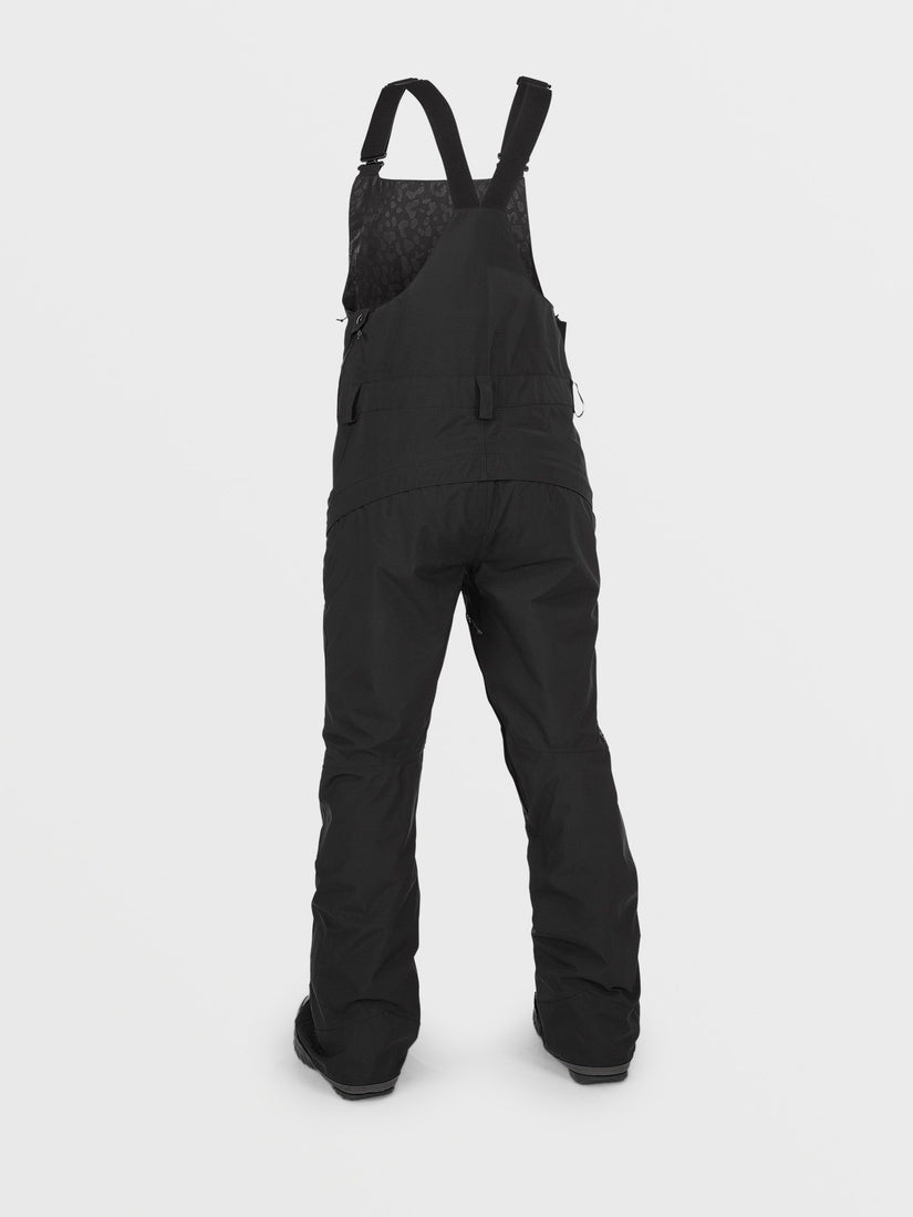 Elm Stretch Gore Bib Overall Black (H1352401_BLK) [B]