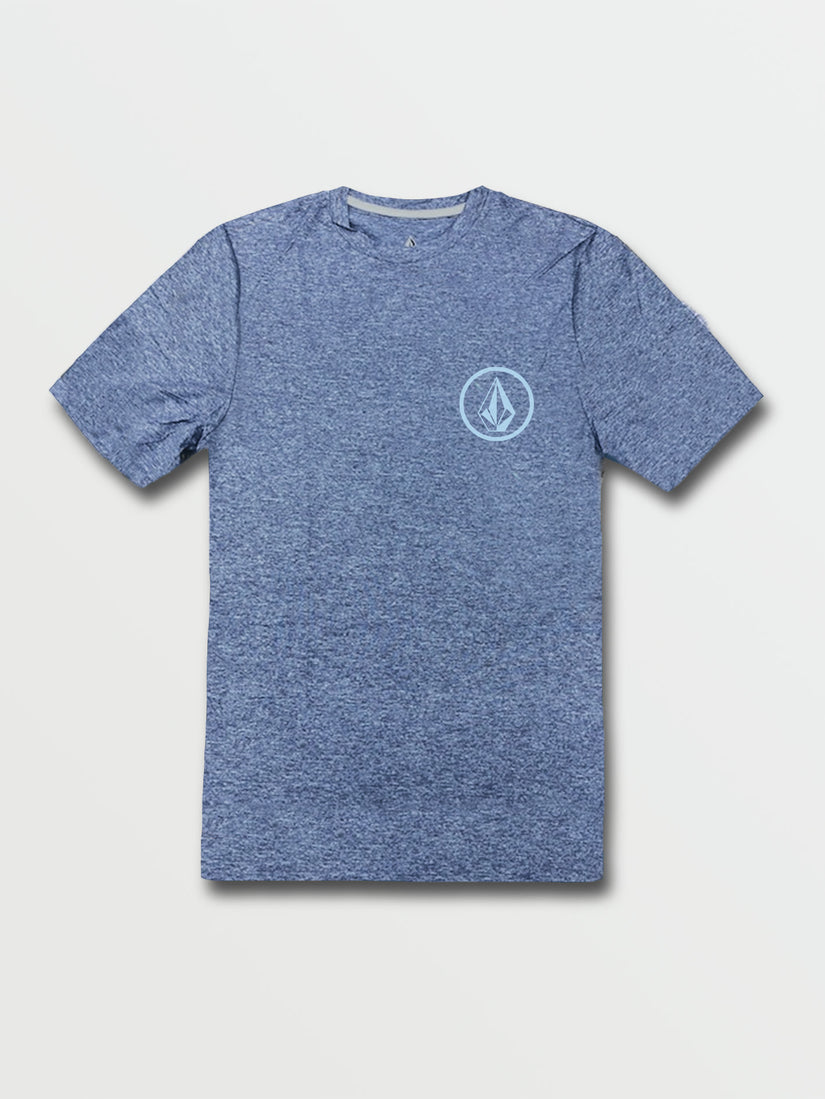 Mini Circle Short Sleeve Rashvest - Deep Blue