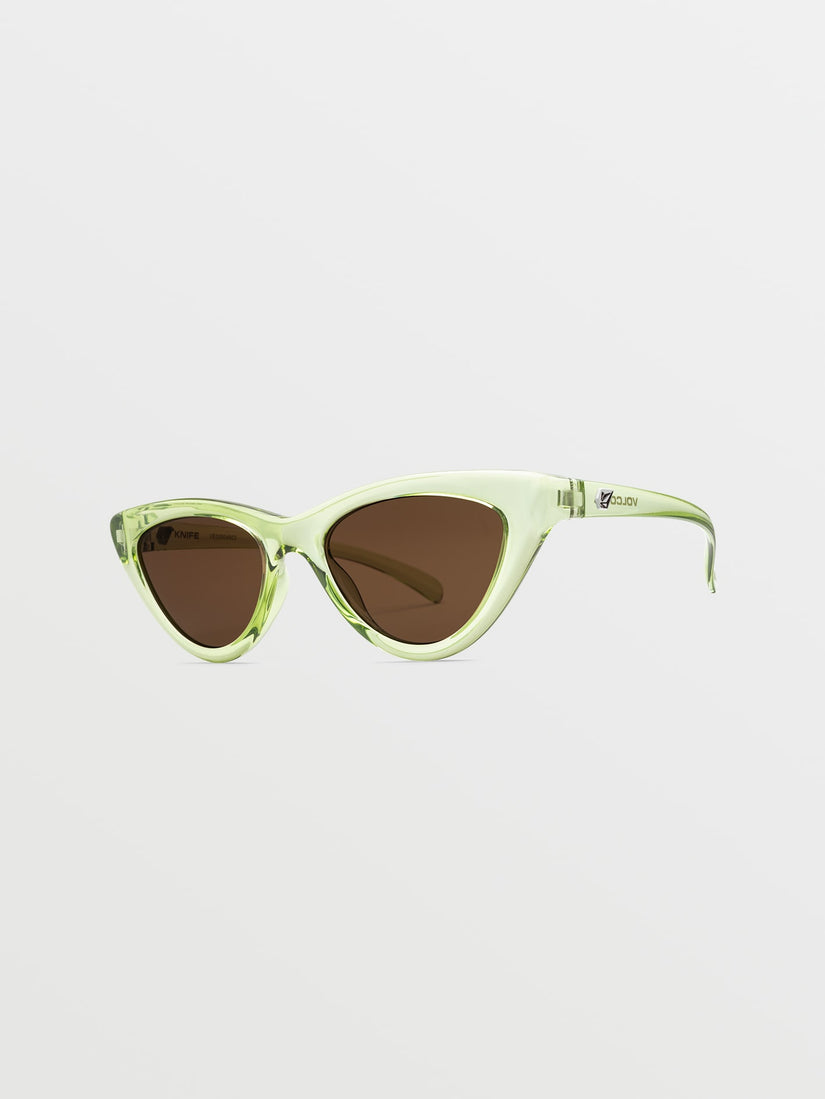 Knife Sunglasses - Gloss Sea Foam / Bronze