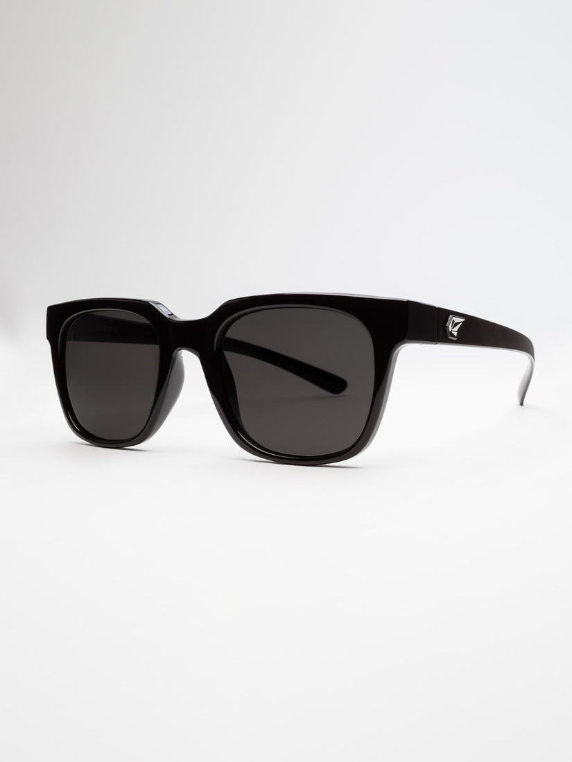 Morph Sunglasses - Gloss Black Grey